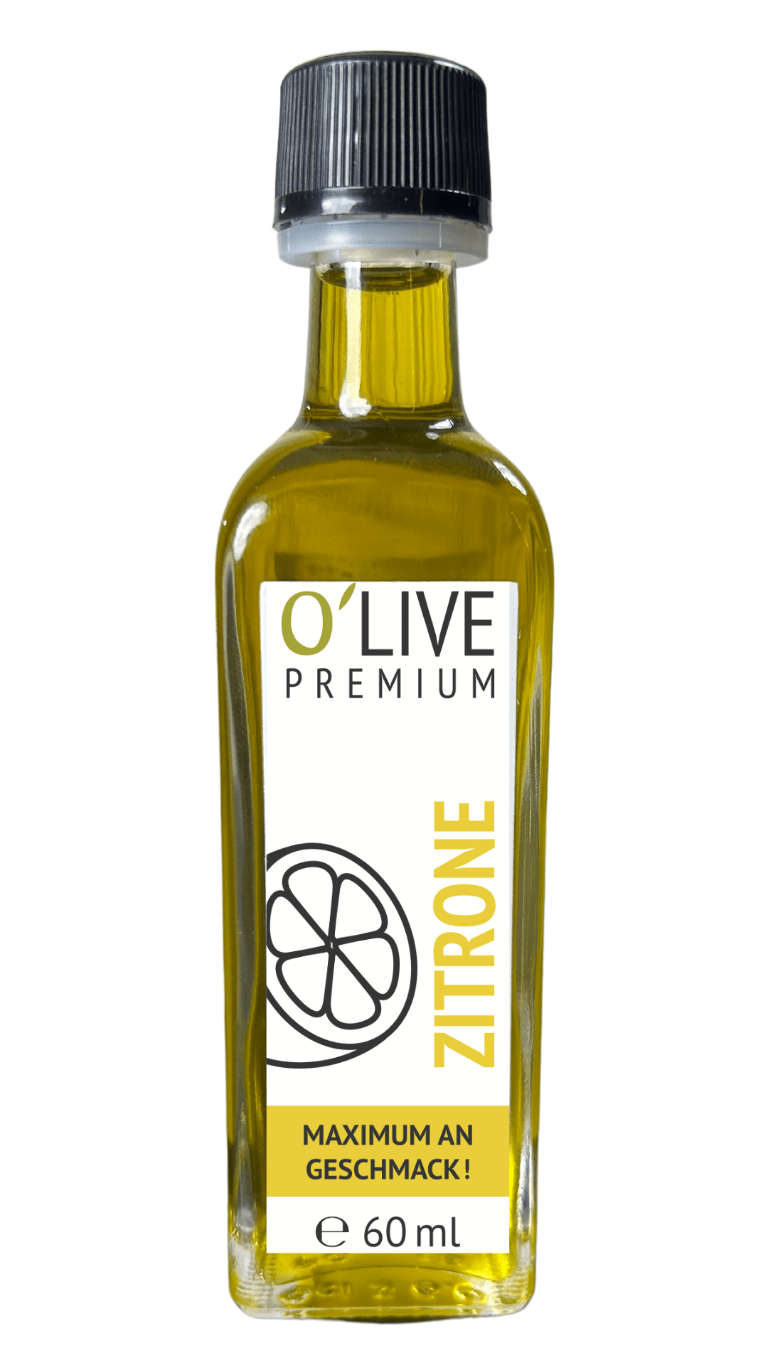 O'live Premium - Zitrone Geschmacksöl - 60 ml Fläschchen (81,67 €/l)